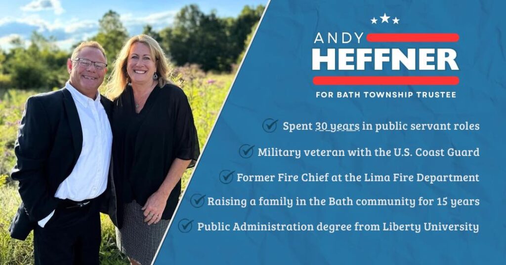 Andy Heffner for Bath Township Trustee